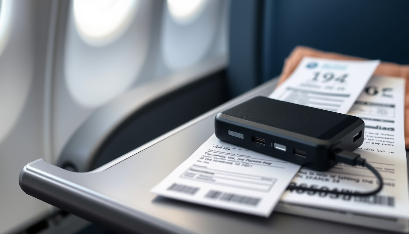 Powerbank på fly – regler, kapasitet og pakking 2025