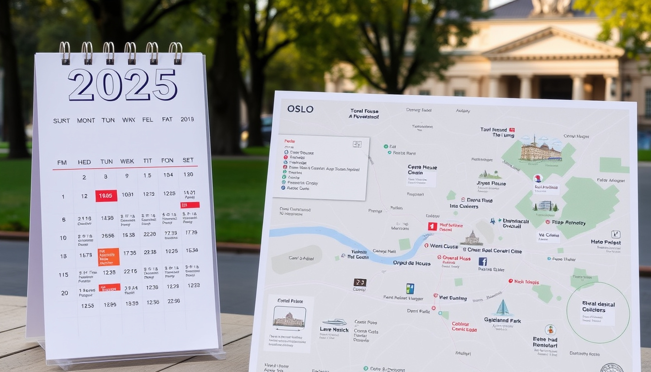 Hva skjer i Oslo i dag gratis? Oppdatert kalender 2025